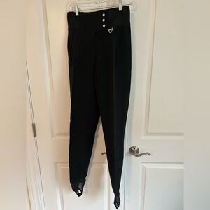 Scholler of Switzerland for Tyrolia vintage stirrup wool blend ski pants sz 12